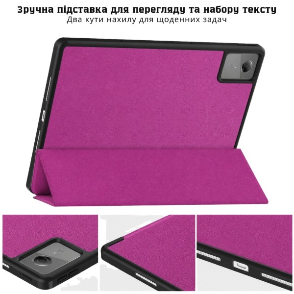 Фото - Чехол для планшета BeCover Flexible TPU Mate с креплением for Lenovo Idea Tab/K11 (2nd Gen) TB336/Xiaoxin Pad (2025) 11" Purple (715634)